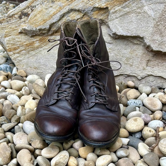 Ariat Brown Leather Paddock Boots Size 10 - Picture 1 of 7